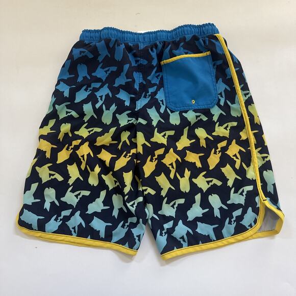 POKÉMON Swim Trunks Swim Shorts Mesh Lining Boys Kids 14/16 All Over Print - Picture 4 of 10